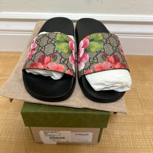 GUCCI WOMEN SLIDE BLOOM - Picture 1 of 6